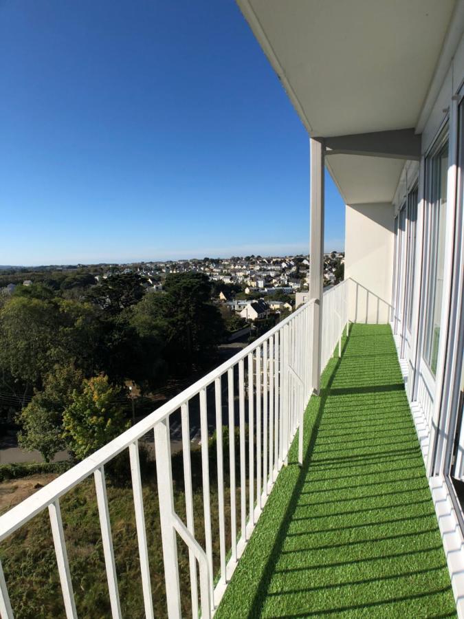 Superbe Appartement Avec Une Vue Mer Panoramique Brest Esterno foto